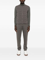 Emporio Armani Quilted panelled padded jacket