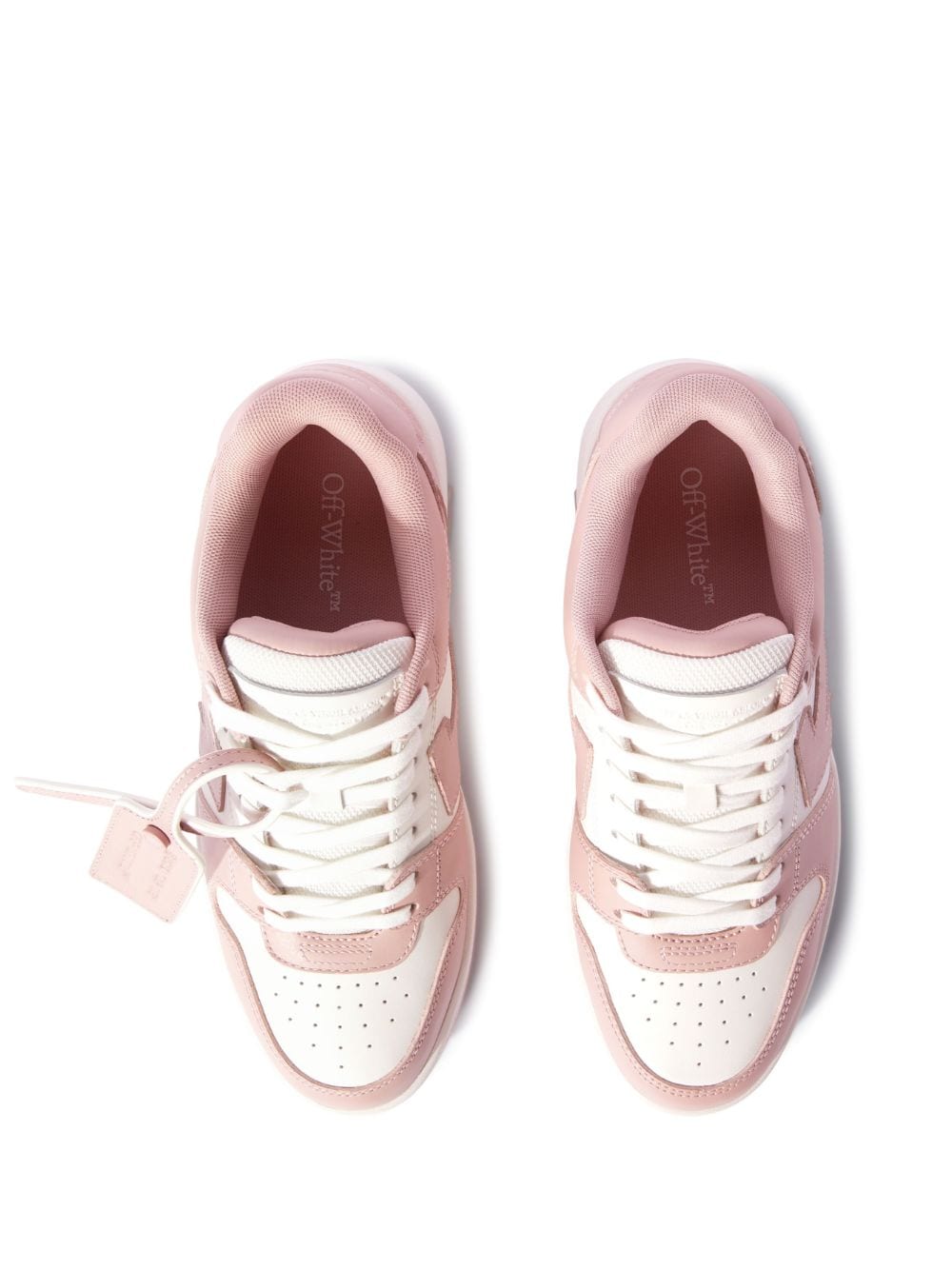 Off White Out Of Office leather sneakers