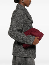 Themoire' Bios pleated clutch bag