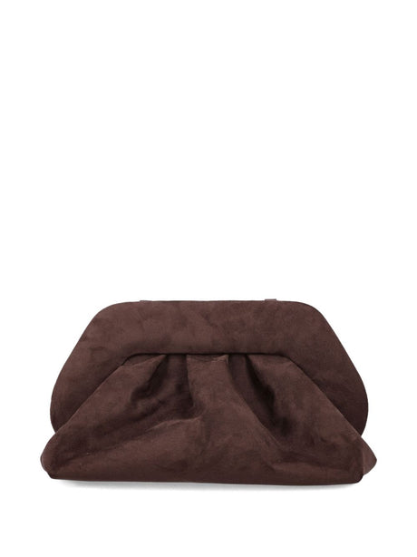 Themoire' Tia pleated clutch bag
