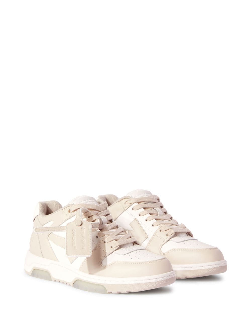Off White Out Of Office leather sneakers