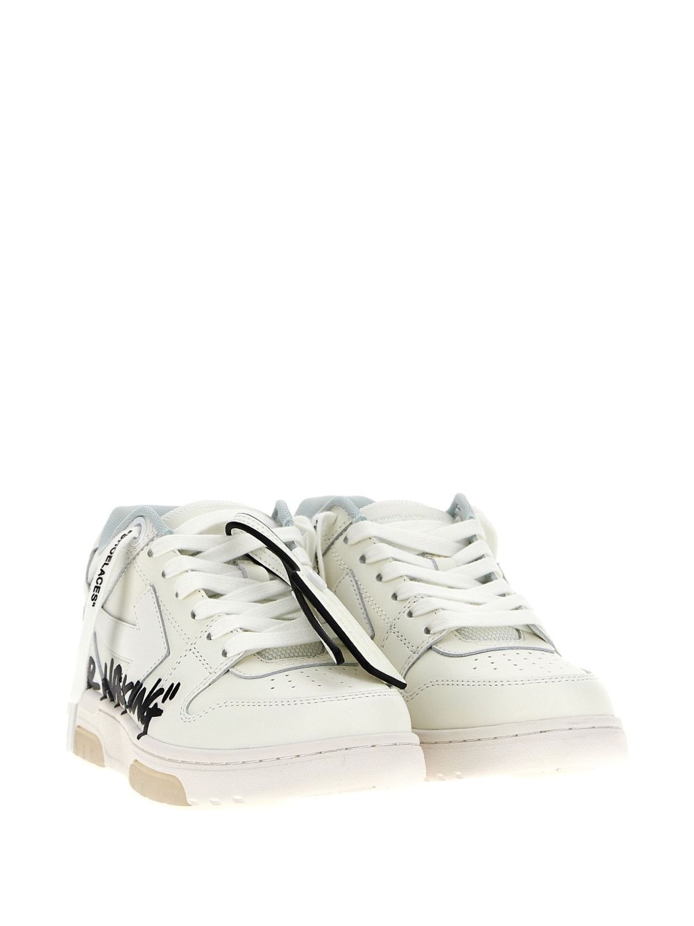 Off White Out Of Office "For Walking" leather sneakers