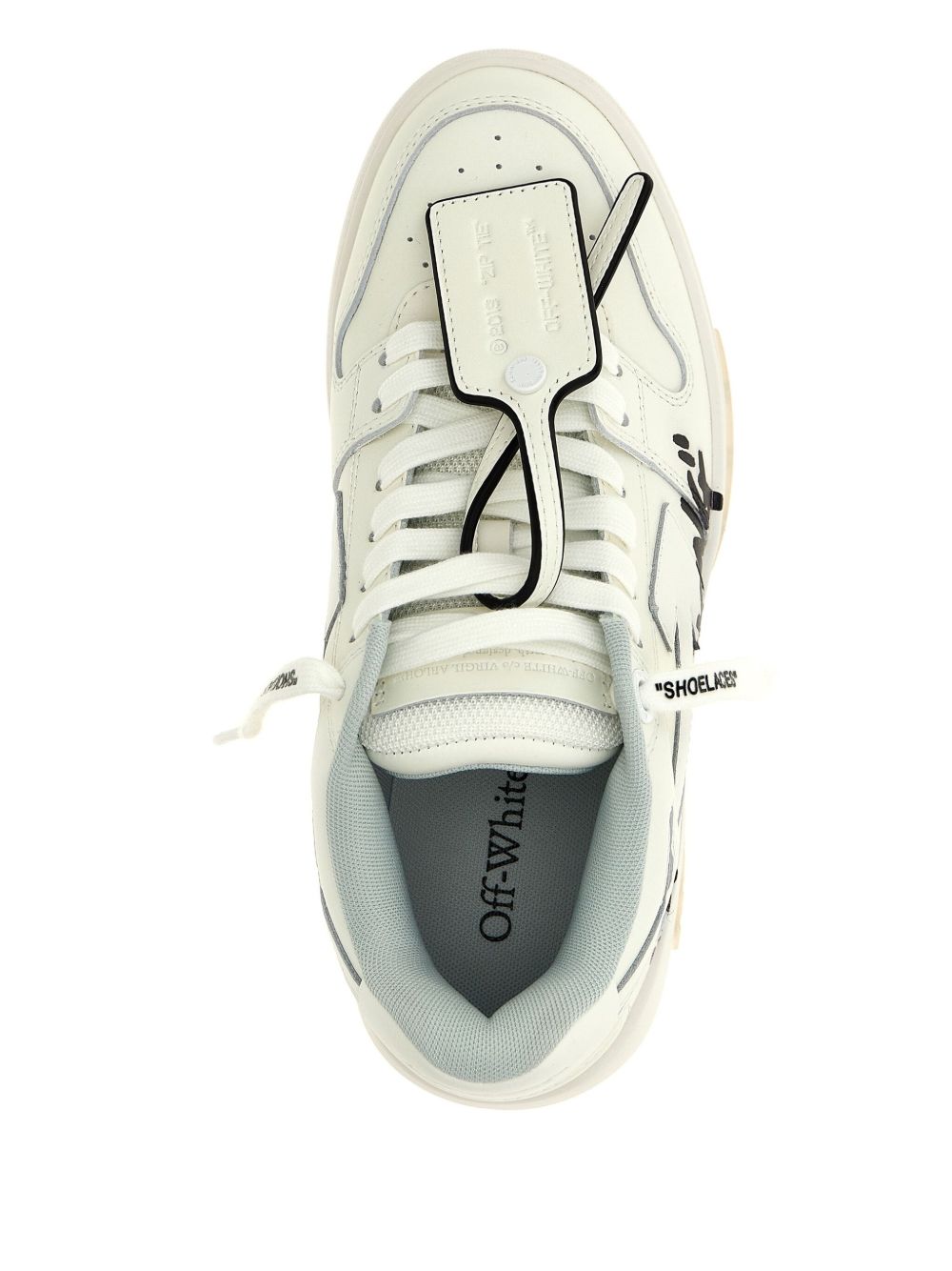 Off White Out Of Office "For Walking" leather sneakers