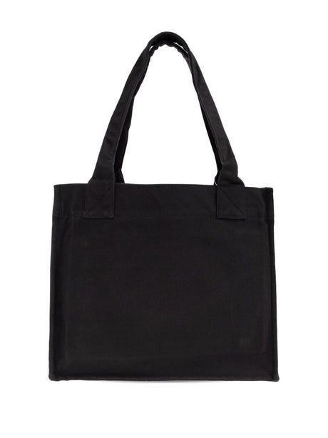 Ganni Recycled cotton large tote bag
