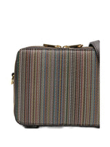 Paul Smith Striped zip-top shoulder bag