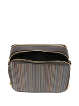 Paul Smith Striped zip-top shoulder bag