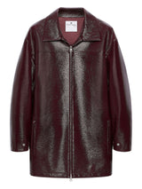 Courreges Coats Bordeaux