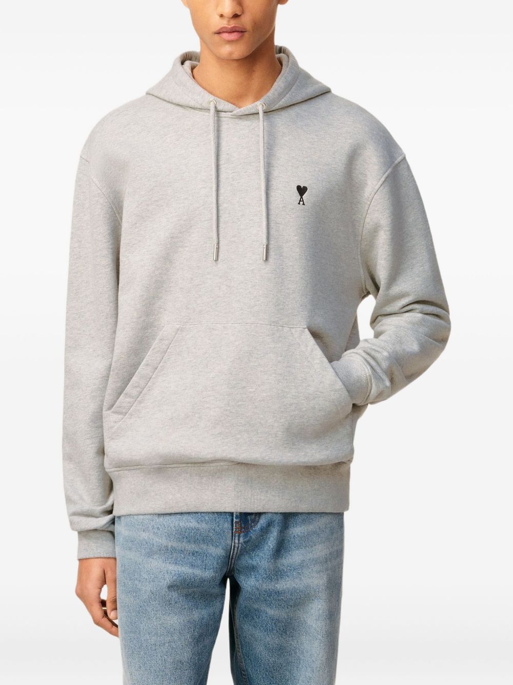 Ami Paris Sweaters Light Grey