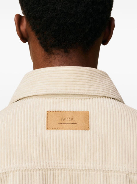 Ami Paris Shirts Ivory