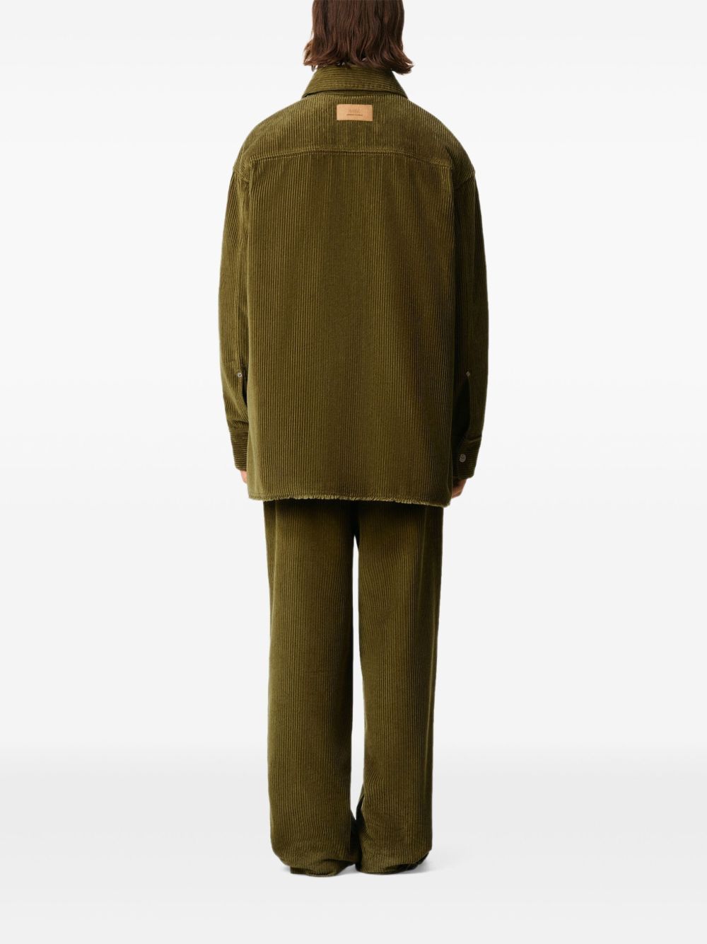 Ami Paris Shirts Brown