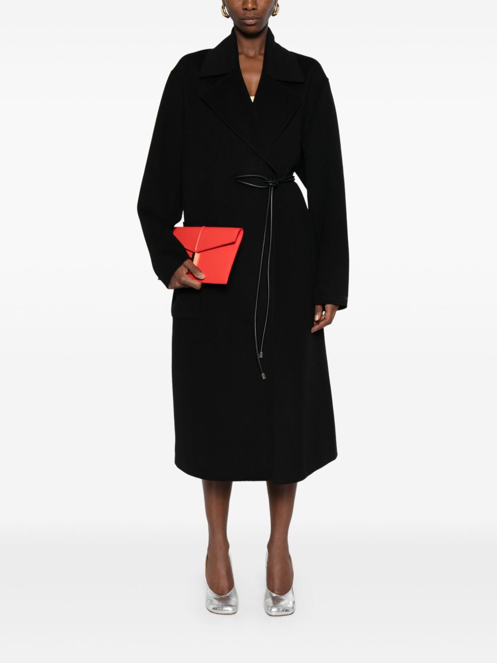 SPORTMAX PRE Coats Black