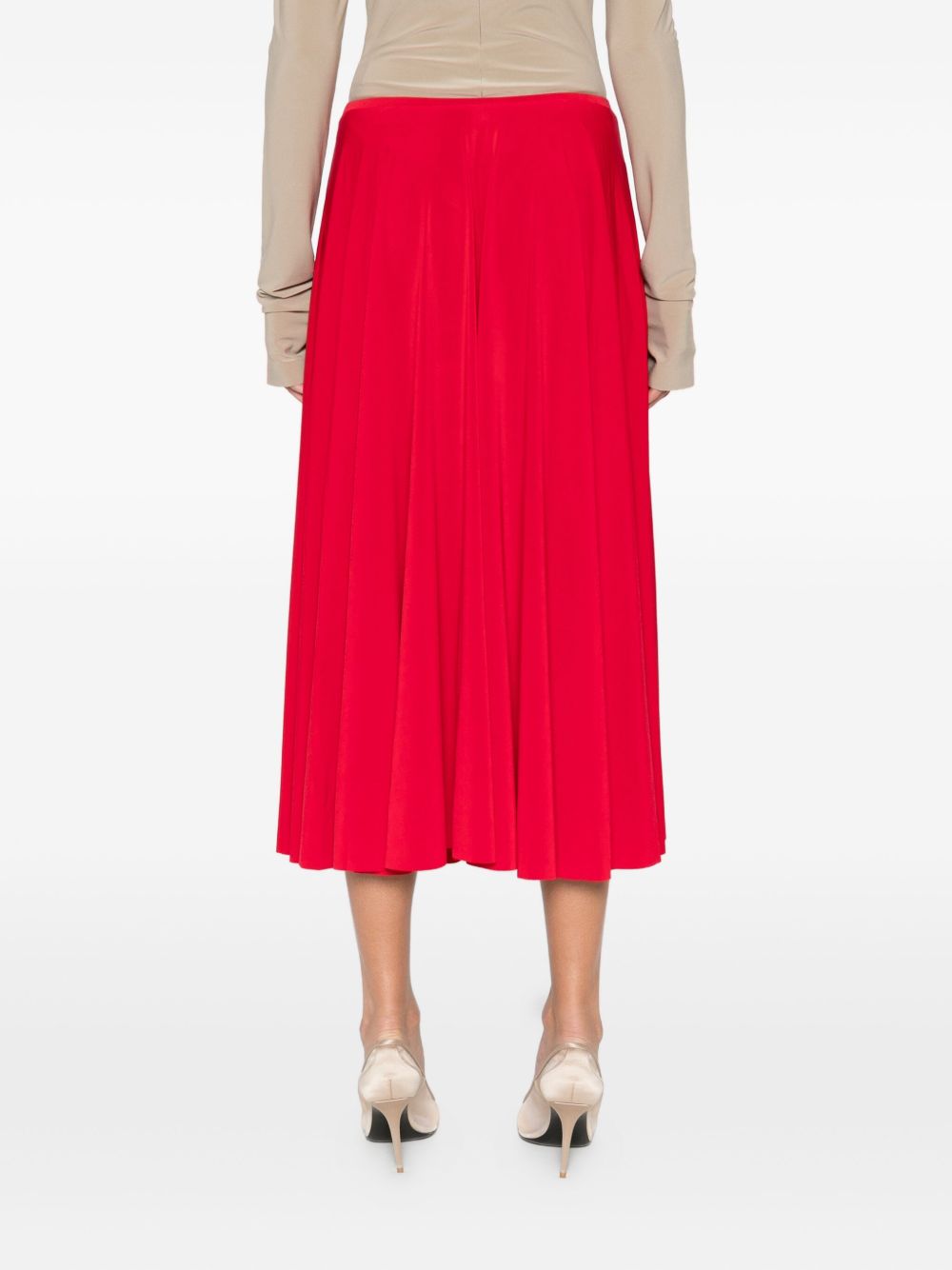 Norma Kamali Skirts Red