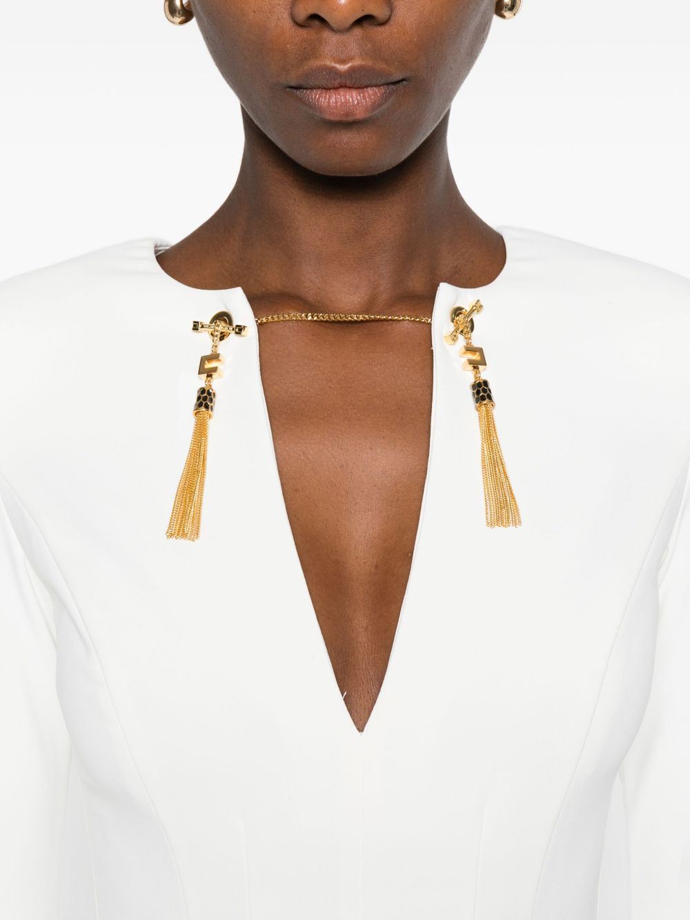 Elisabetta Franchi Dresses Ivory