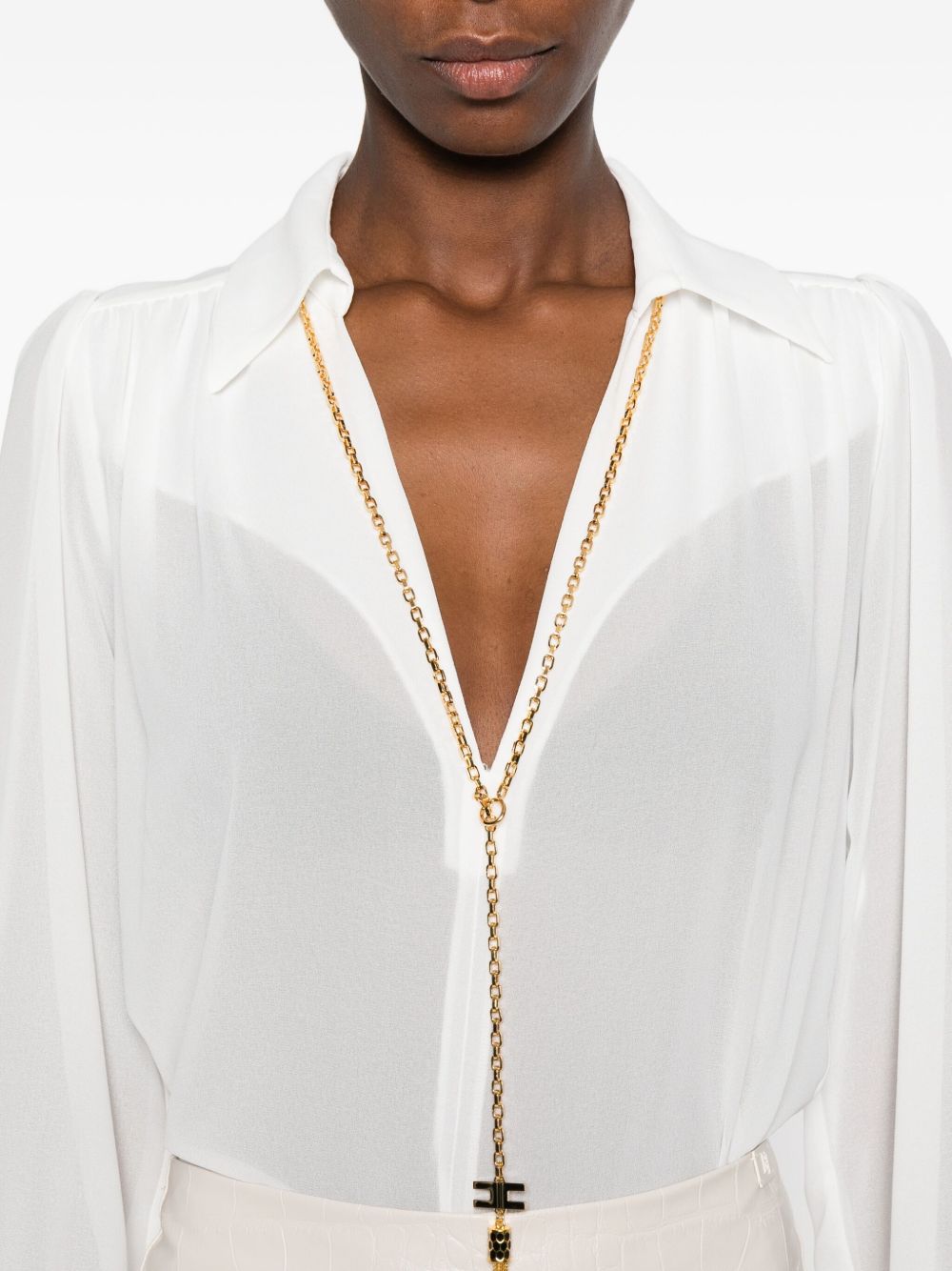 Elisabetta Franchi Shirts Ivory