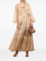 Zimmermann Memento organza maxi skirt