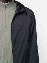 Emporio Armani Water-repellent hooded jacket
