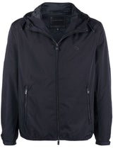Emporio Armani Water-repellent hooded jacket