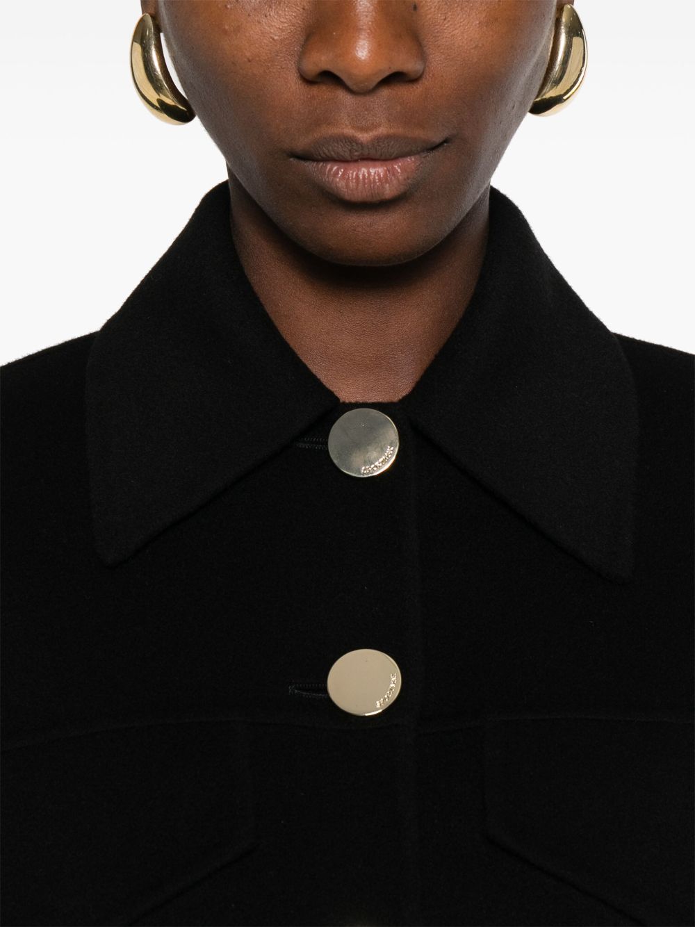 SPORTMAX PRE Coats Black