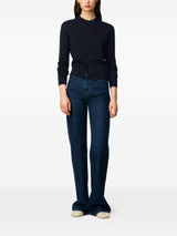 Ami Paris Sweaters Blue