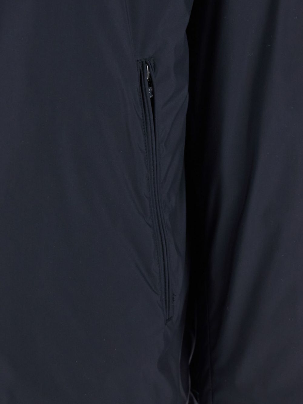 Emporio Armani Hooded zip-front jacket