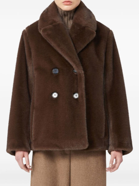 S Max Mara Coats Brown