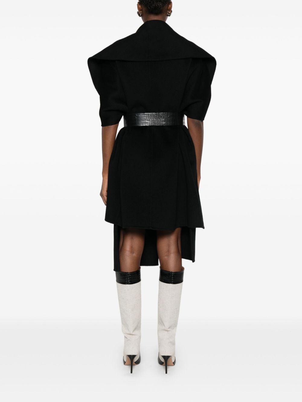 Elisabetta Franchi Coats Black