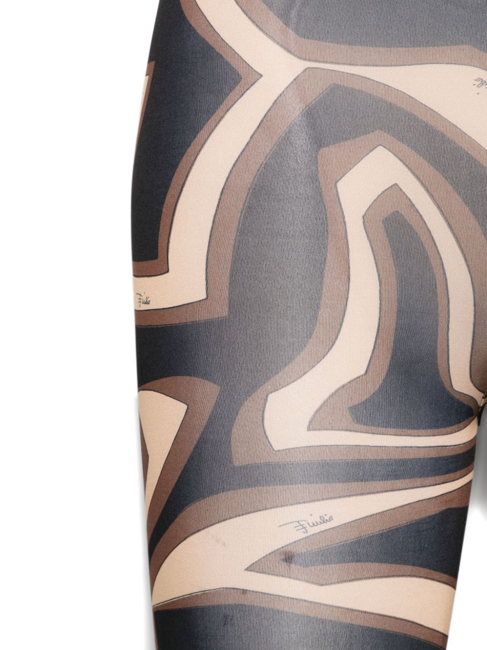 Pucci Abstract-print tights