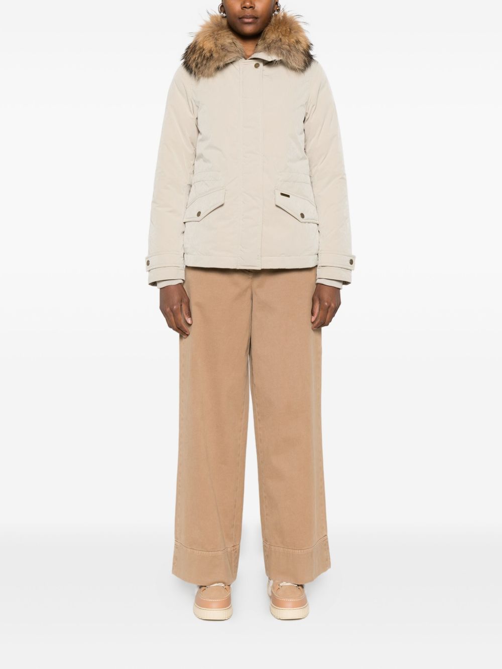 Woolrich Coats Beige