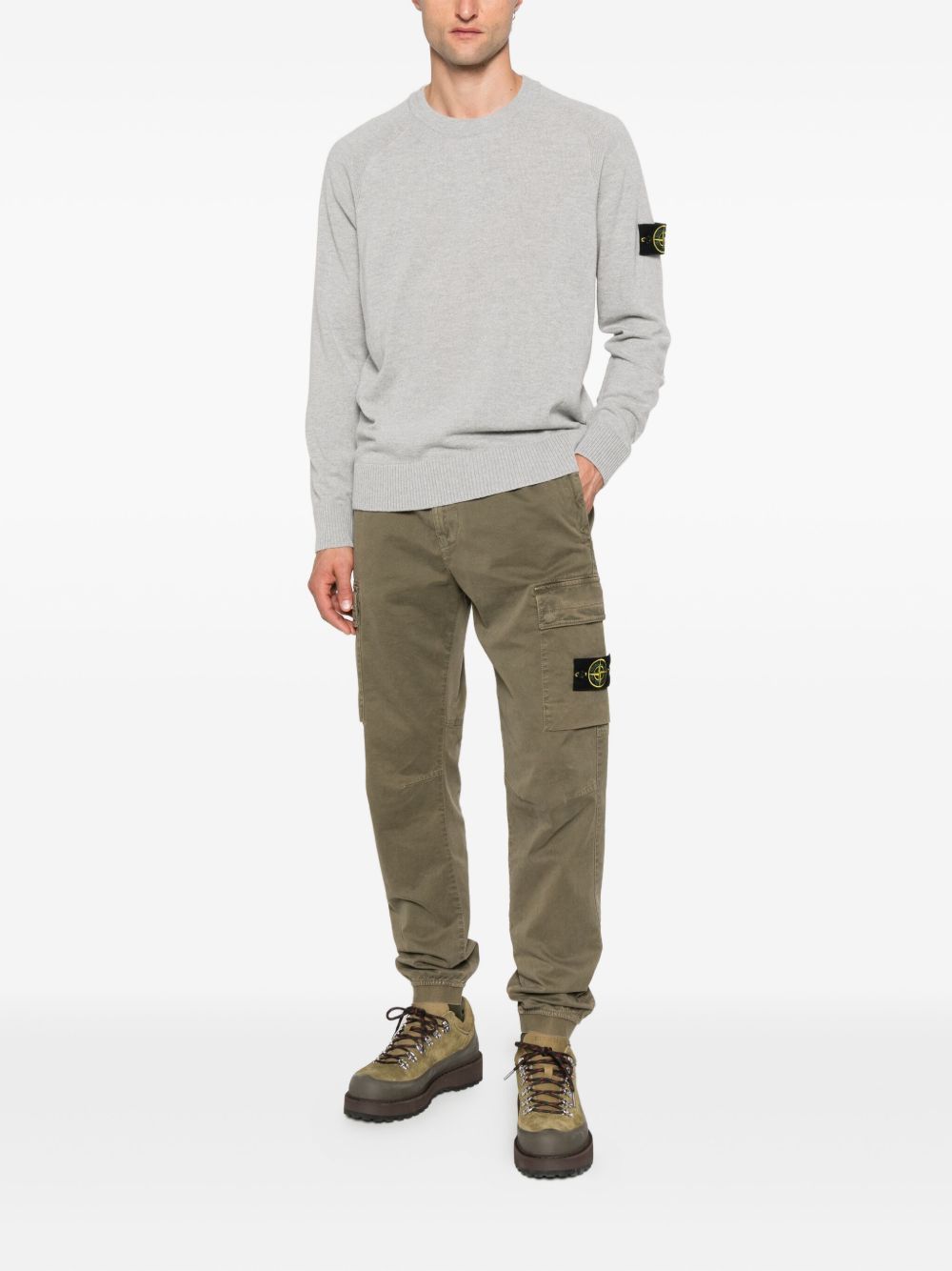 Stone Island Sweaters Light Grey
