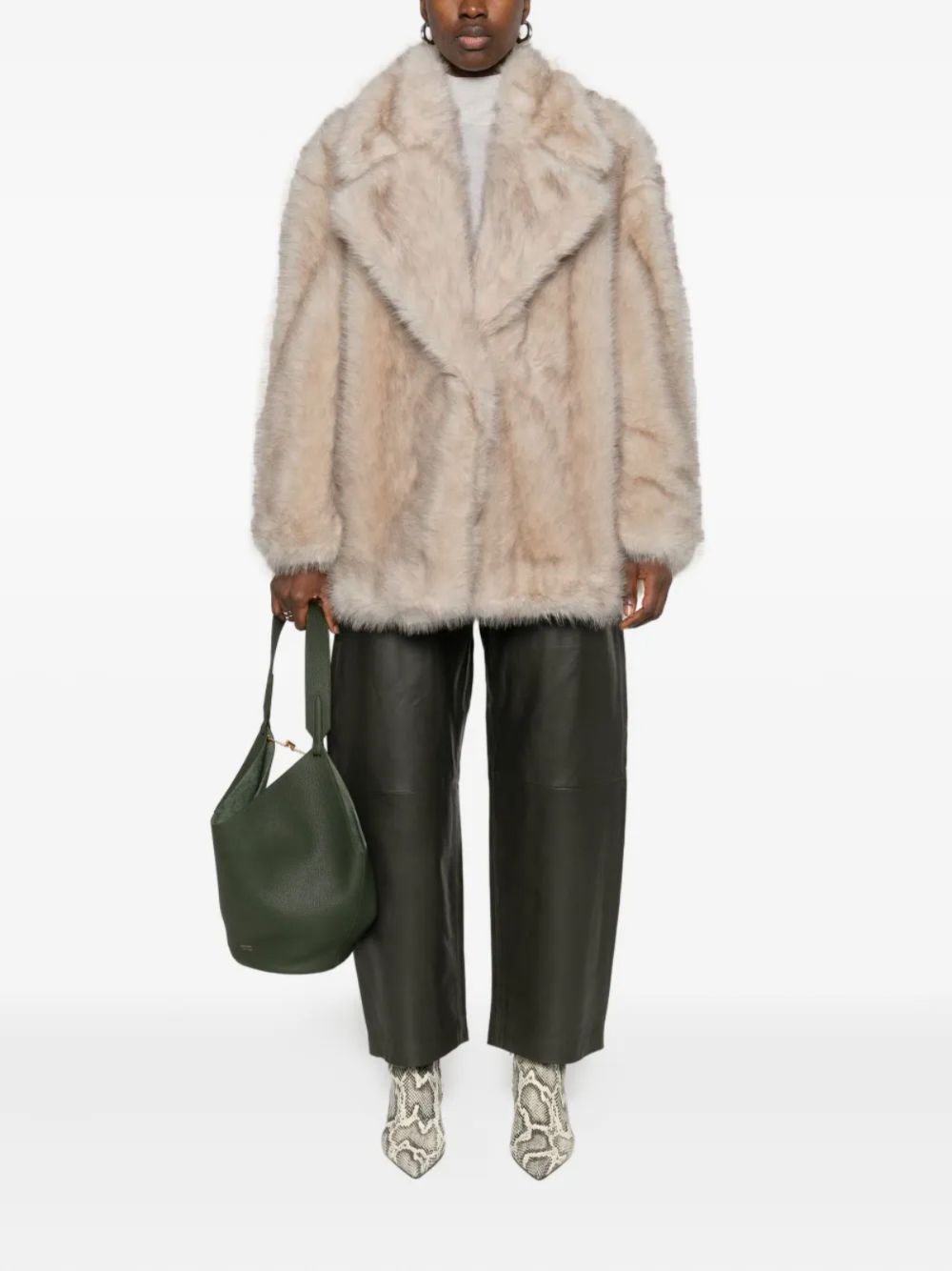 SportMax  Coats Beige