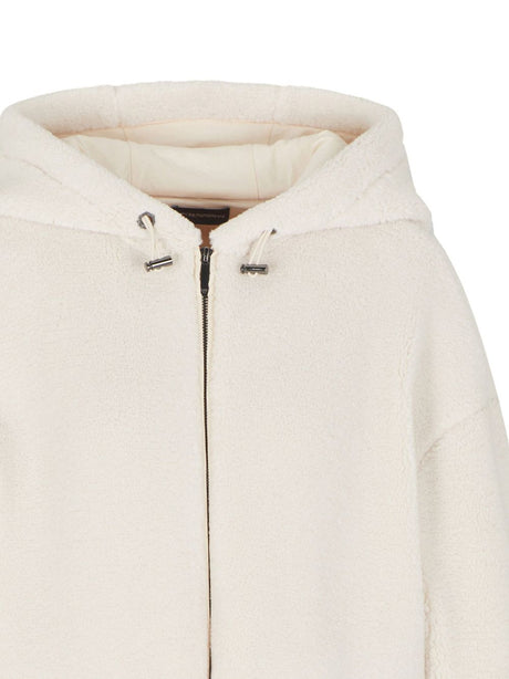 Emporio Armani Coats Ivory