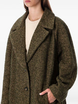 Emporio Armani Coats Green