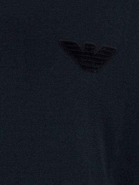 Emporio Armani Sweaters Blue