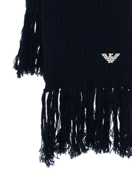 Emporio Armani Scarfs Blue