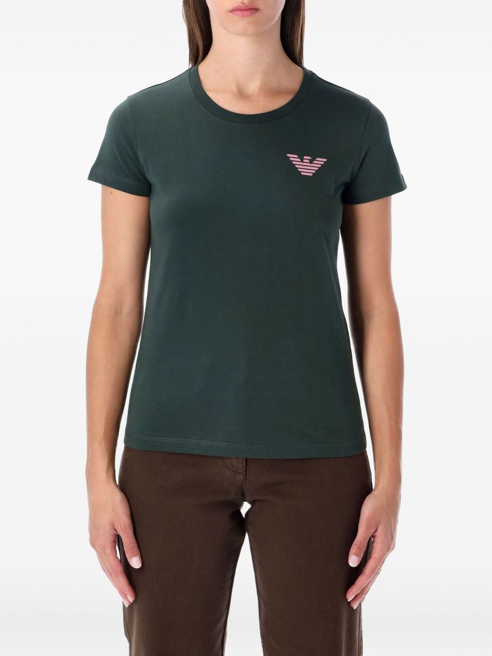 Emporio Armani T-shirts and Polos Green