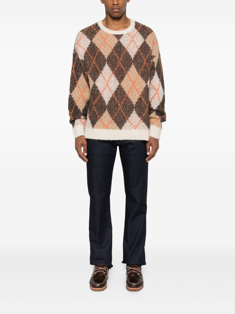 Emporio Armani Sweaters Brown