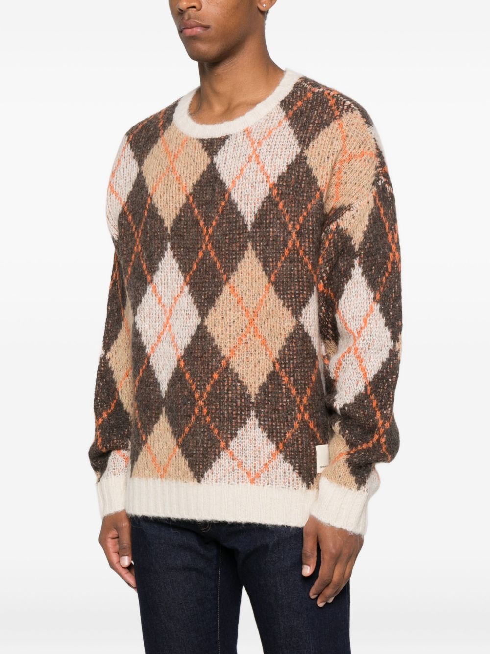 Emporio Armani Sweaters Brown