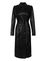 Elisabetta Franchi Coats Black