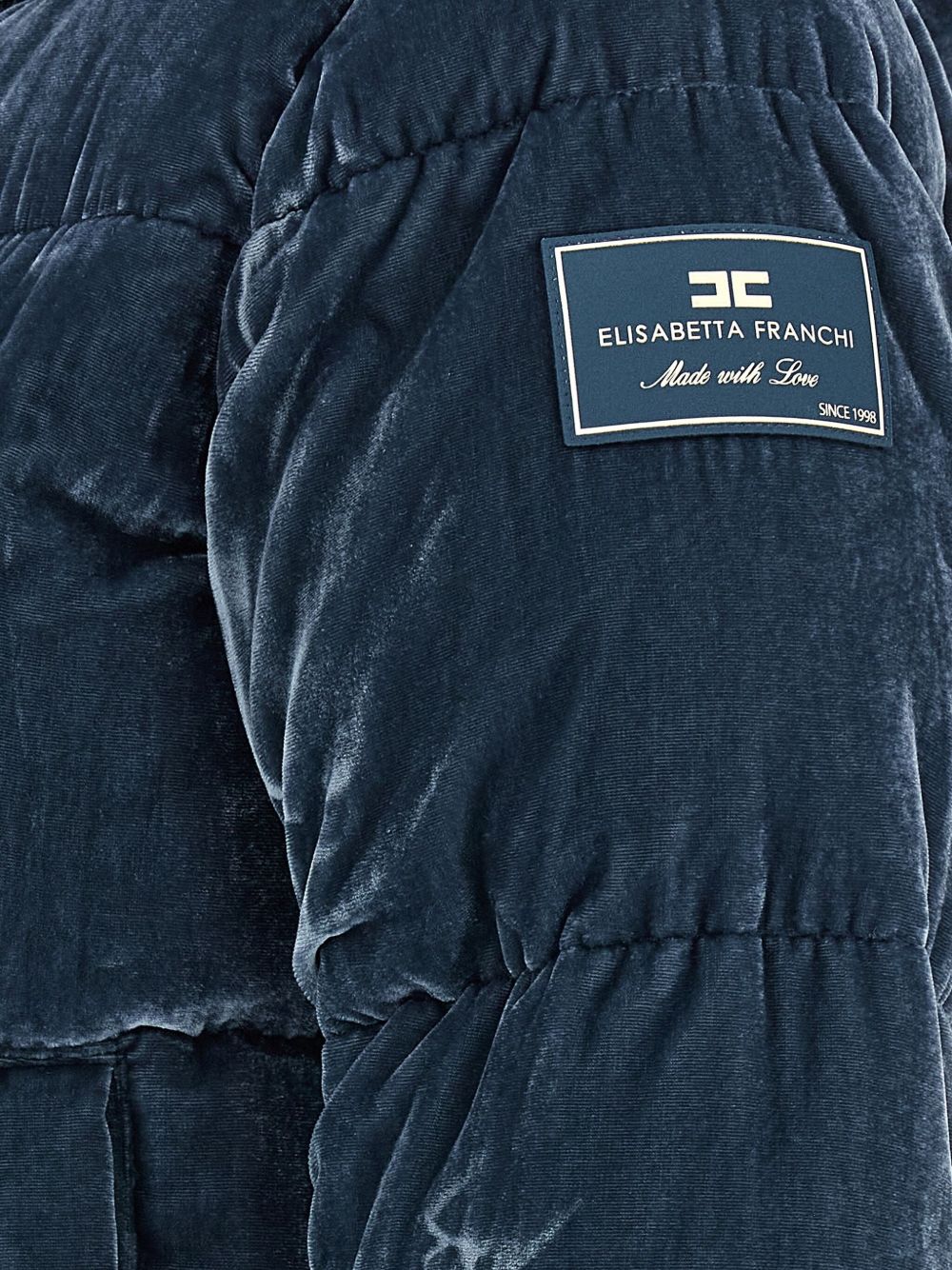 Elisabetta Franchi Coats Blue