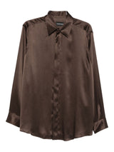 Emporio Armani Shirts Brown