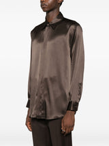 Emporio Armani Shirts Brown