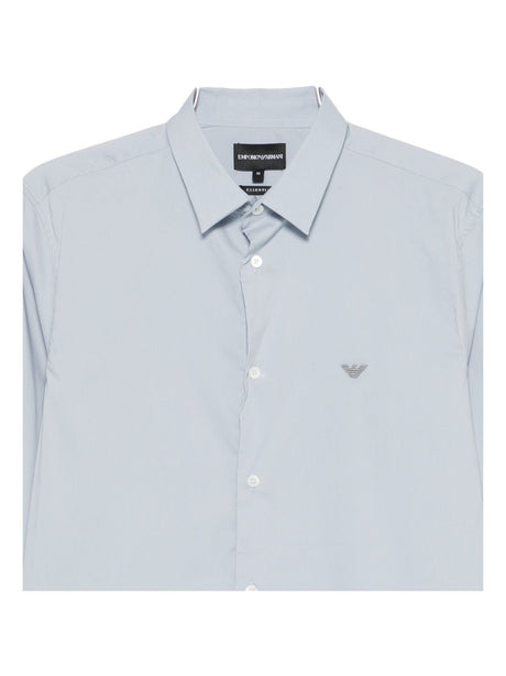 Emporio Armani Shirts Blue