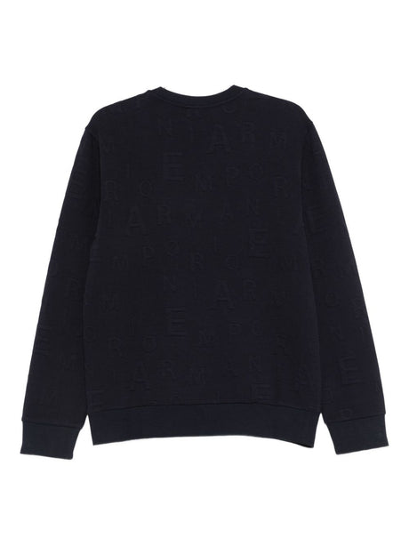 Emporio Armani Sweaters Blue