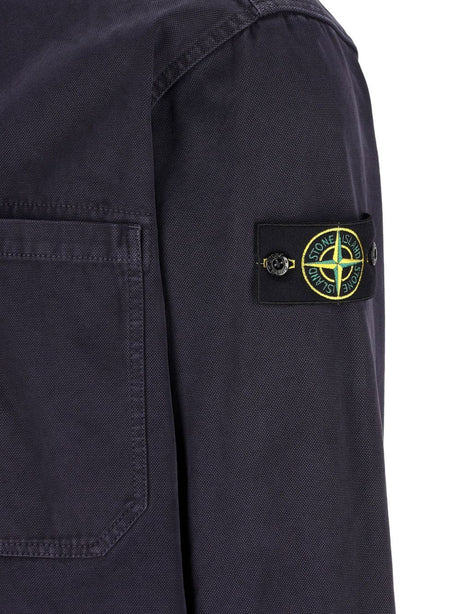 Stone Island Shirts Blue