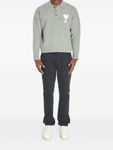 Ami Paris T-shirts and Polos Grey