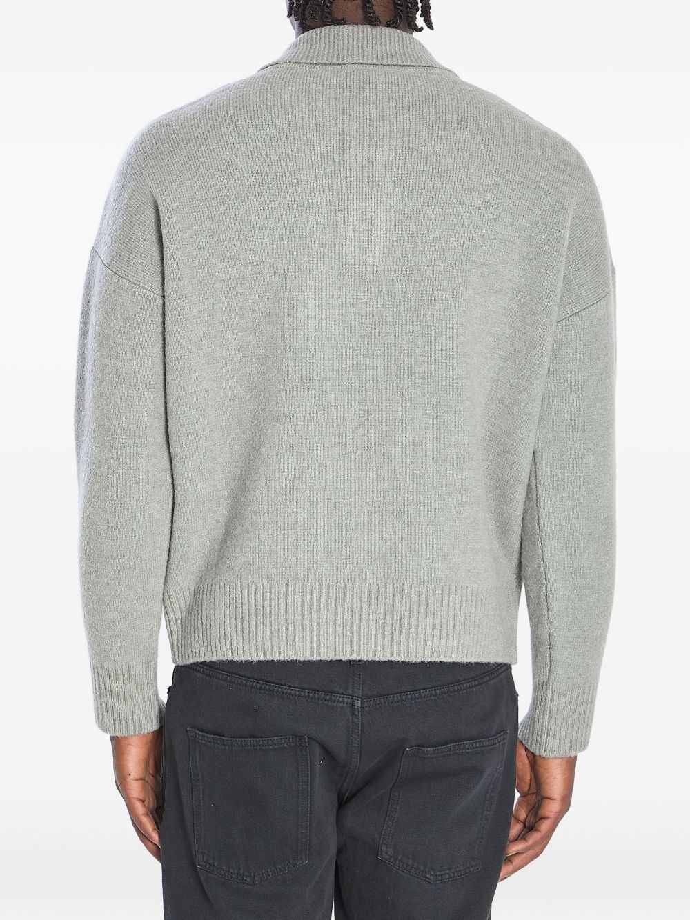 Ami Paris T-shirts and Polos Grey