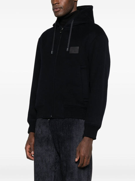 Emporio Armani Coats Blue