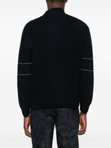 Emporio Armani Sweaters Blue