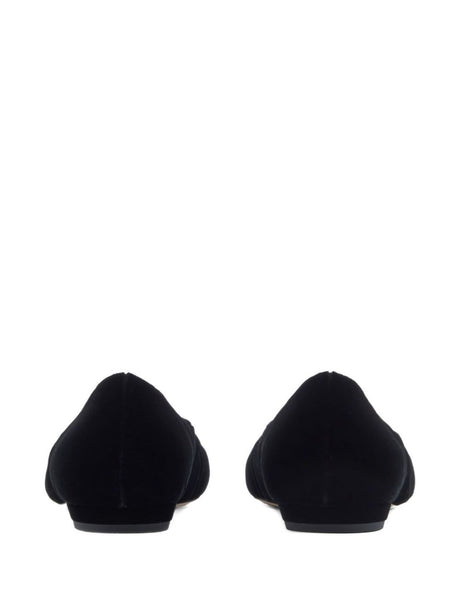 Emporio Armani Flat shoes Black