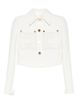Elisabetta Franchi Jackets Ivory